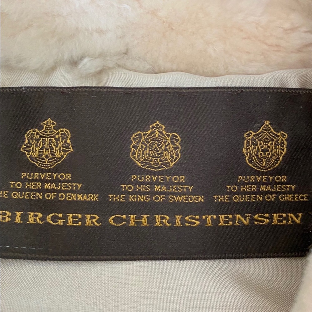 ⭐️Birger Christensen⭐️ White Fur Coat